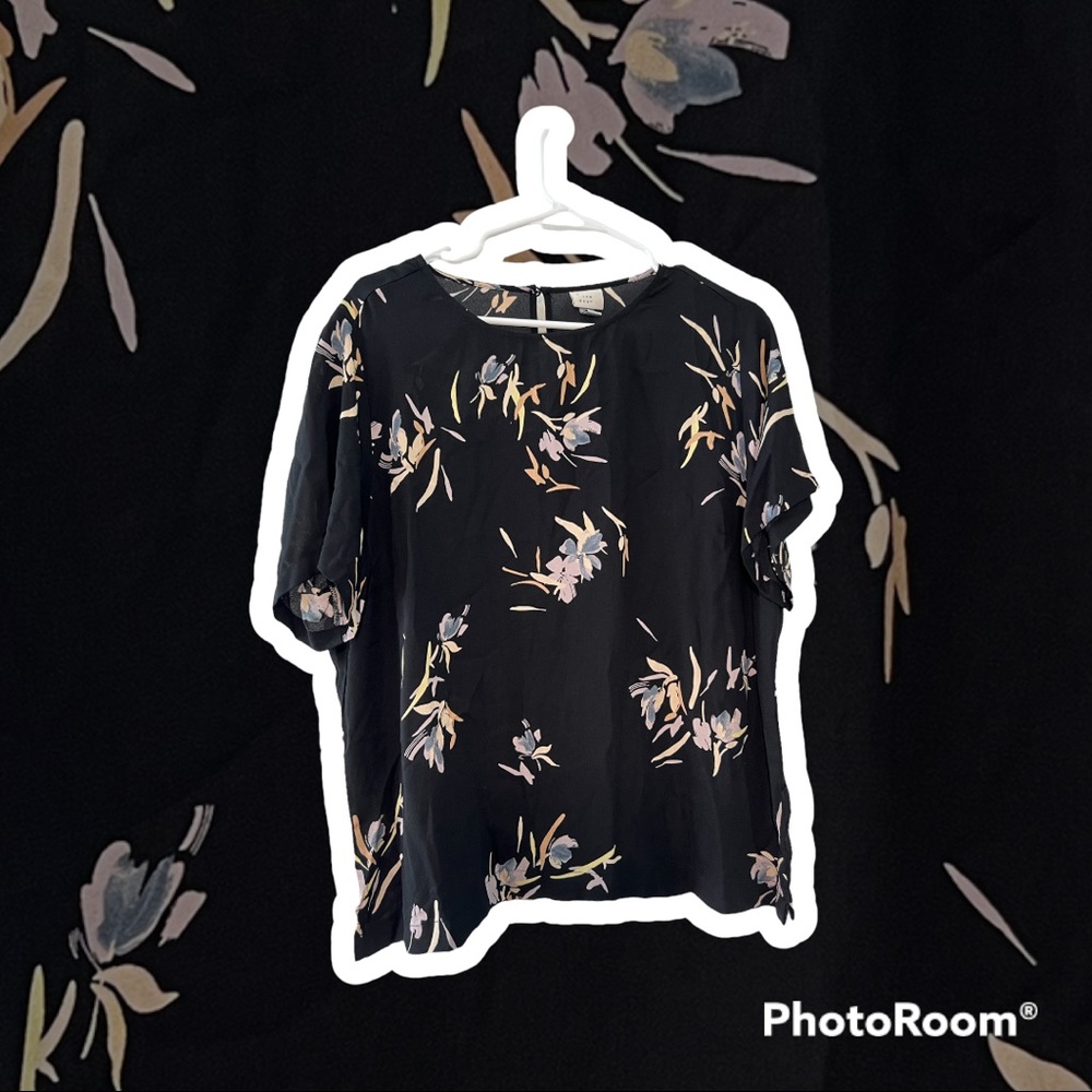 A New Day Floral Top